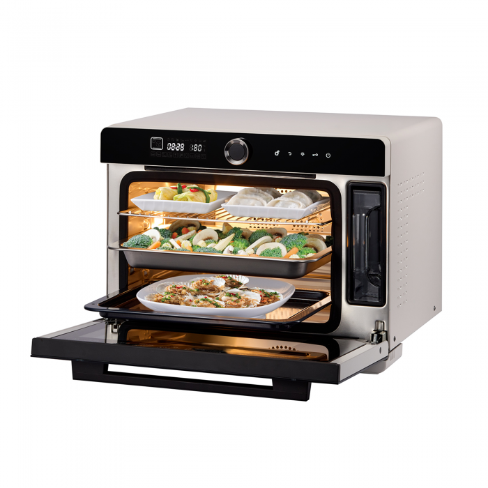 A019-13 Whirlpool CS2322M 4S Maxi+ Air Fry Steam Convection Oven 32L