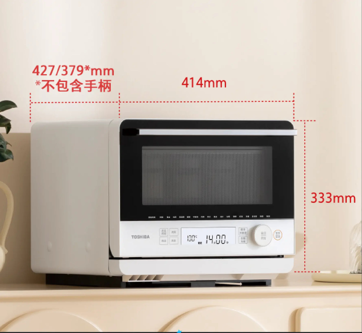 A019-19 Toshiba MX2-TT20SC 3-in-1 Microwave Steam Oven (20L)