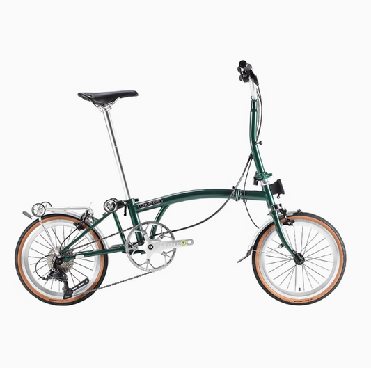 A014-03 CRANSTON R9 16" Folding Bike with Shimano Sora 9-Speed Gearset