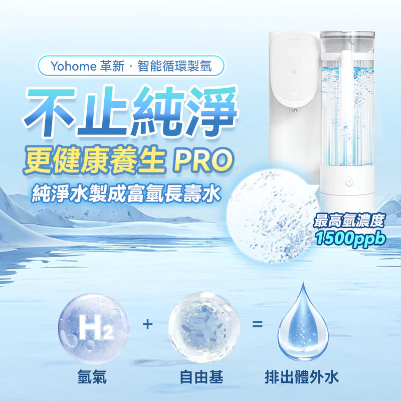 A001-04 Yohome RO Smart Instant Cooling & Heating Hydrogen Water Dispenser 3.0 Pro