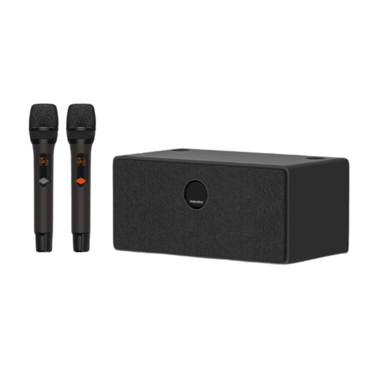 A013-06 🔊 2025 InAndon Hi-Fi Speaker with 2 Wireless Microphones (Perfect Companion for K90MAX Karaoke System)