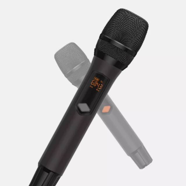 A013-06 🔊 2025 InAndon Hi-Fi Speaker with 2 Wireless Microphones (Perfect Companion for K90MAX Karaoke System)