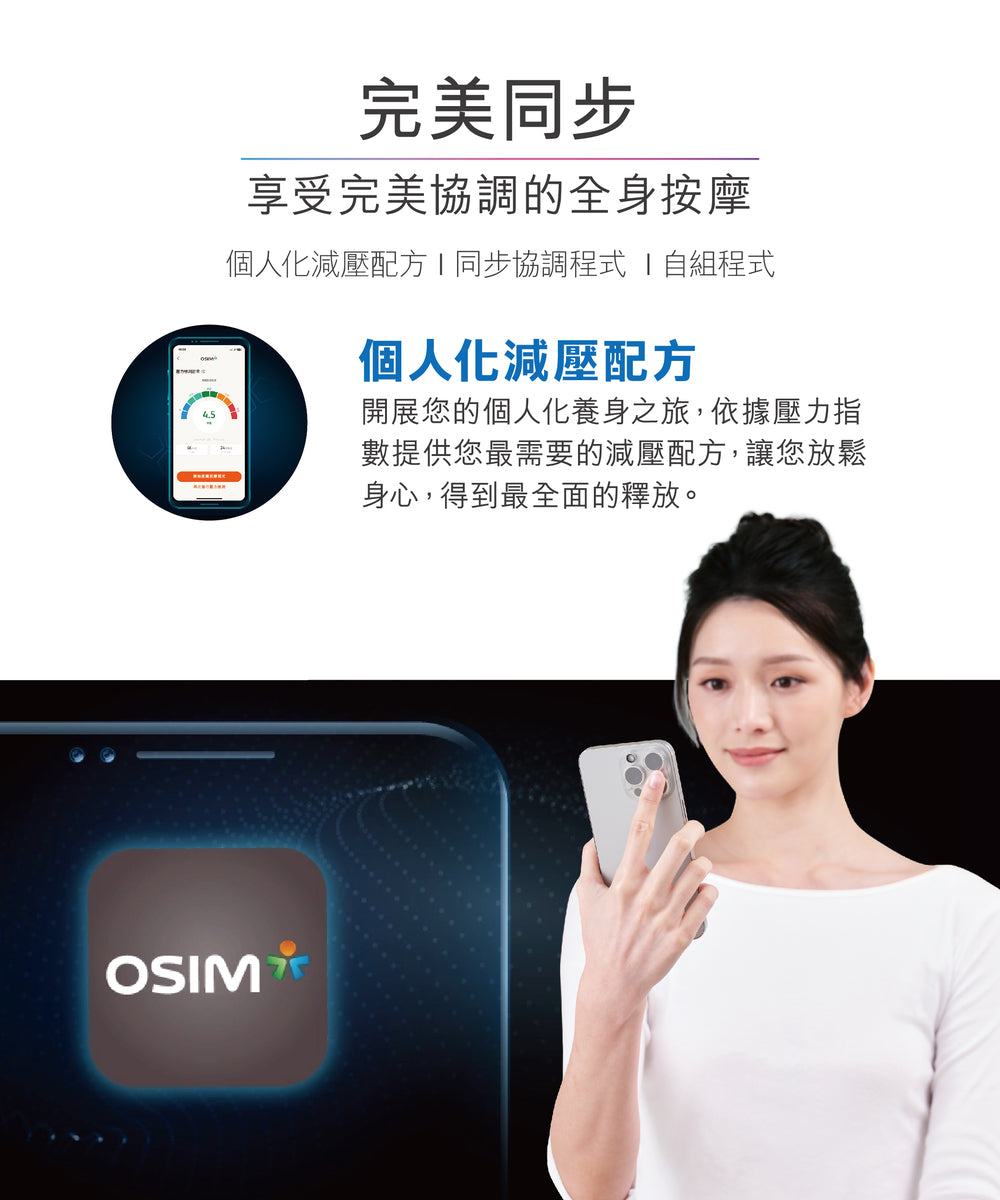 A022-01 OSIM OS-2233 & OS-3233 Invisible Massage Chair Set