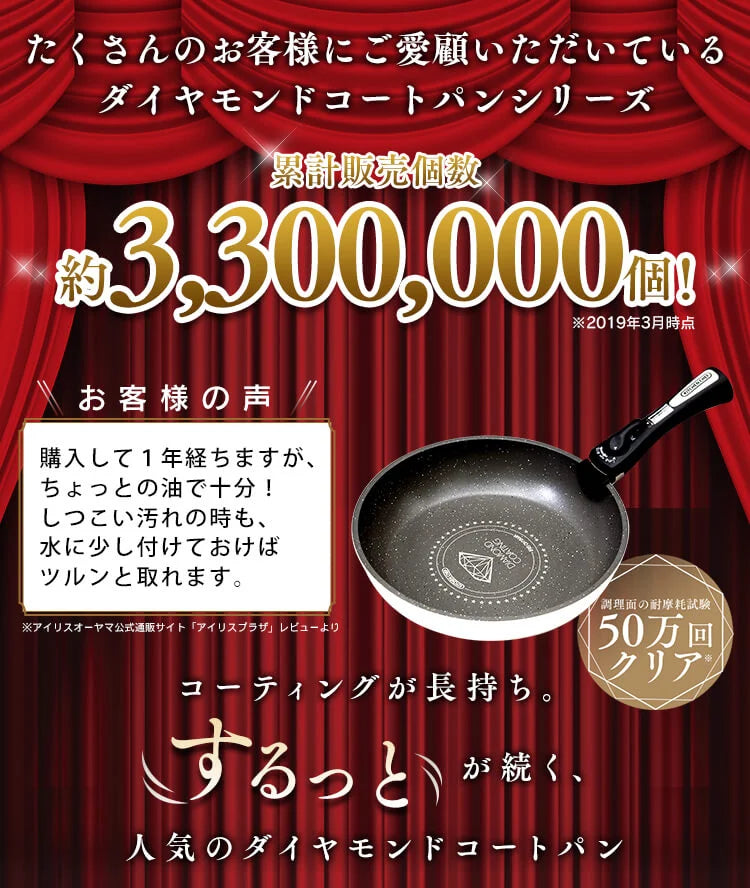 A012-01 IRIS OHYAMA 13-Piece IH Non-Stick Cookware Set – High-Durability Coating | Detachable Handles | Easy to Clean