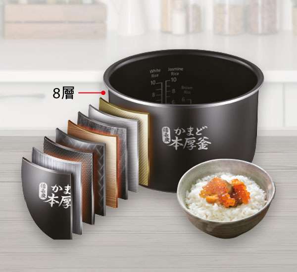 A003-11 Toshiba RC-18DRNH 1.8L Multi-Functional Charcoal Thick Pot Rice Cooker