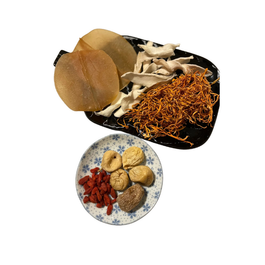 D026-03 🇬🇧 [UK Group Buy – Topexpress X UK Dried Seafood] – Cordyceps Flower, Sea Conch & Fig Herbal Soup Pack (5 Packs)