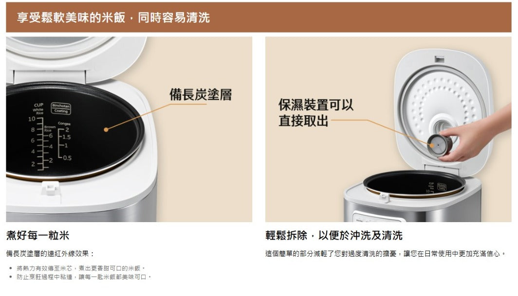 A003-17 Panasonic SR-DA182 Rice Cooker (1.8L, 220V)