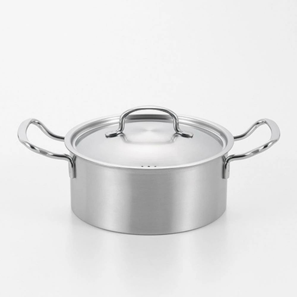 🛍️ Yoshikawa COOK CHEF Niigata Tsubame-Sanjo Stainless Steel Casserole / Saucepan (with Lid)