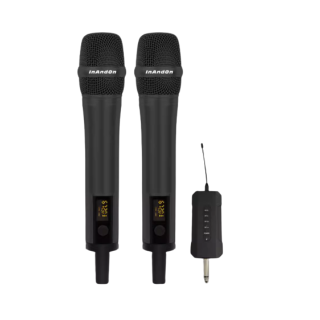 A013-05 Two Extra Microphones With Receiver For InAndon K90MAX 15.6"