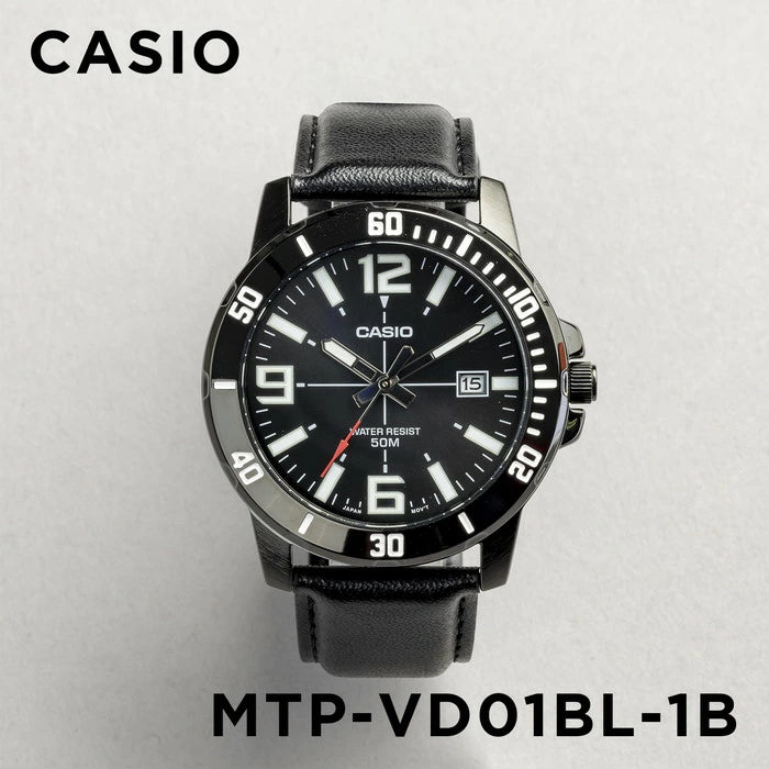 🛍️ CASIO Standard Men's Classic Retro Quartz Watch (MTP-VD01L Series)