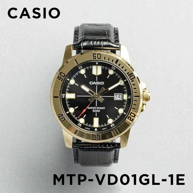 🛍️ CASIO Standard Men's Classic Retro Quartz Watch (MTP-VD01L Series)