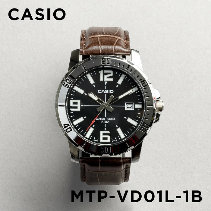 🛍️ CASIO Standard Men's Classic Retro Quartz Watch (MTP-VD01L Series)