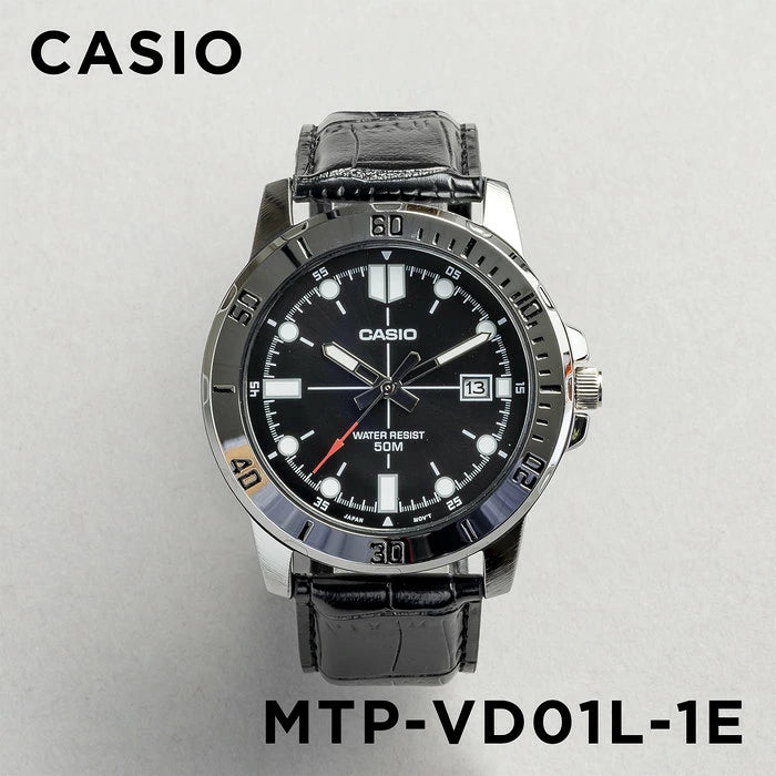🛍️ CASIO Standard Men's Classic Retro Quartz Watch (MTP-VD01L Series)