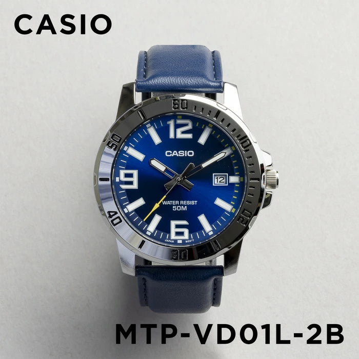 🛍️ CASIO Standard Men's Classic Retro Quartz Watch (MTP-VD01L Series)