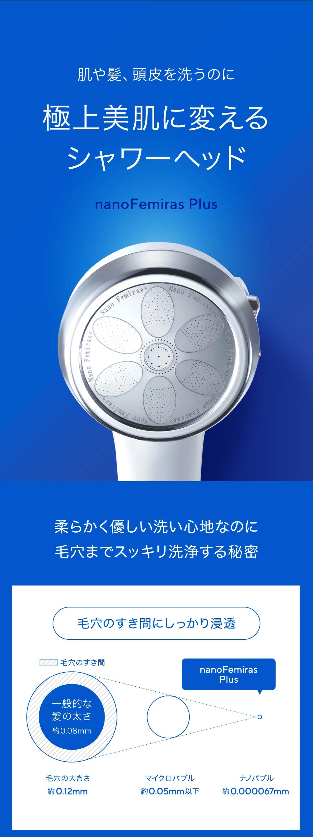 🛍️ Nano Femilas Plus Luxury Nano-Bubble Shower Head (NF2210-P2)