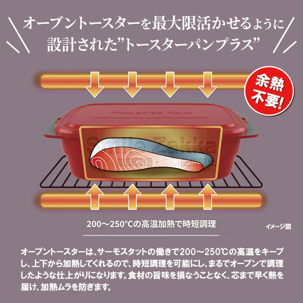 🛍️ Toaster Pan Plus Multi-Functional Oven Grill Pan